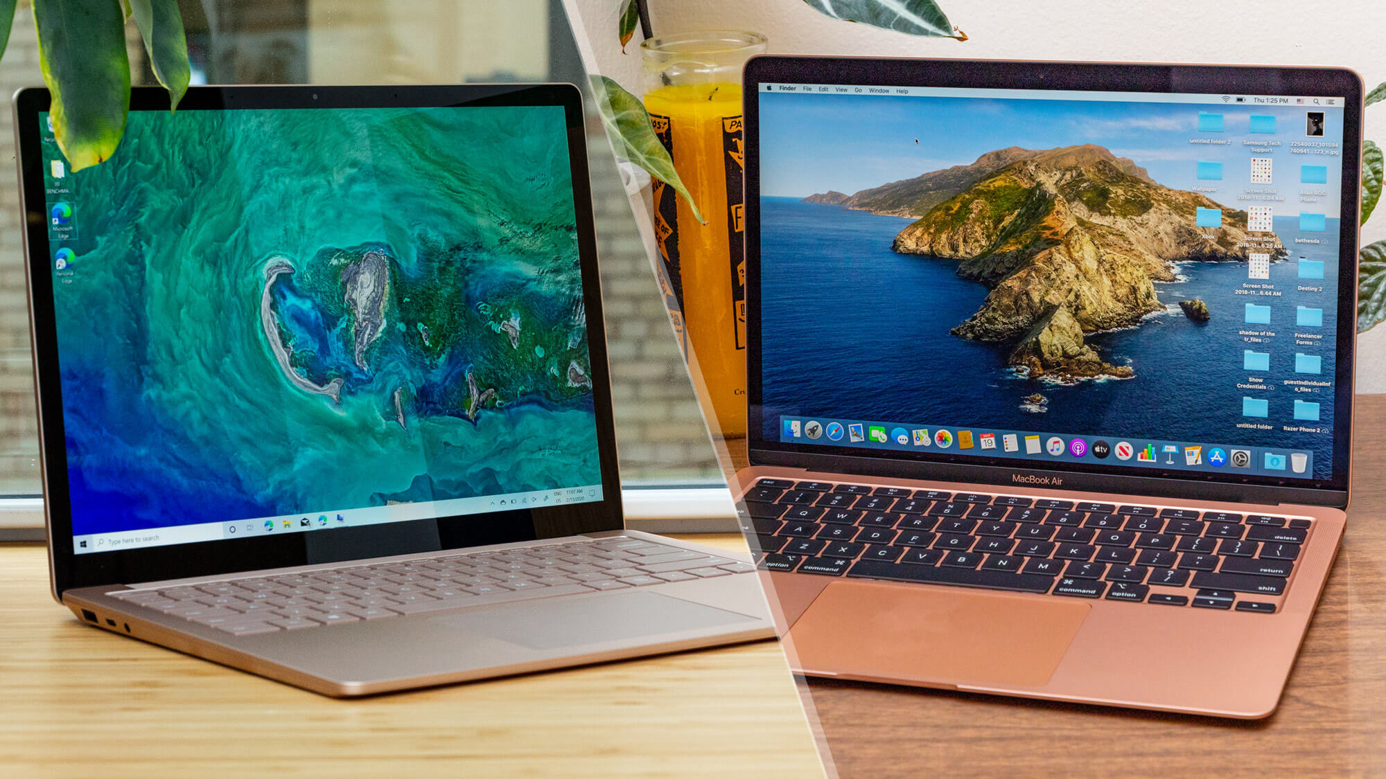 Buying a new laptop: MacBook Air vs. Surface Laptop Go