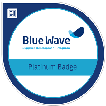 Blue Wave Platinum Badge