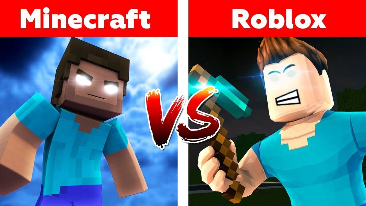 Roblox Vs Minecraft - do you like minecraft or roblox